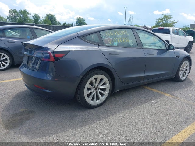 Tesla MODEL 3 2022 5YJ3E1EBXNF277732 Image 4