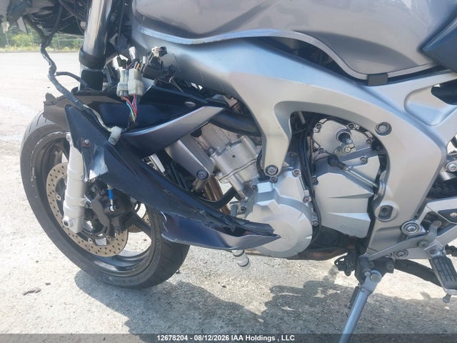 2005 Yamaha Fz6 მანქანა იყიდება აუქციონზე, vin: JYARJ08N45A000469, აუქციონის ნომერი: 12678204