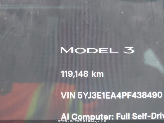 Tesla MODEL 3 2023 5YJ3E1EA4PF438490 Image 15