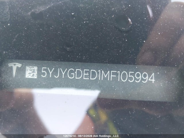 Tesla Model Y 2021 5YJYGDED1MF105994 Image 19