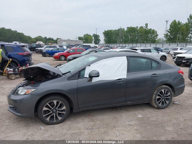 12678220 :رقم المزاد ، 2HGFB2E50DH021292 vin ، 2013 Honda Civic Ex 4dr مزاد بيع