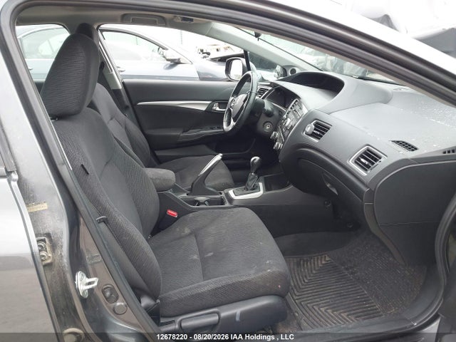 12678220 :رقم المزاد ، 2HGFB2E50DH021292 vin ، 2013 Honda Civic Ex 4dr مزاد بيع