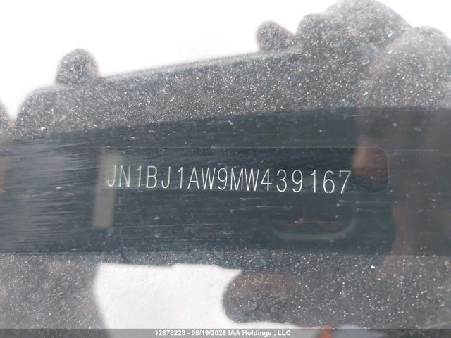 JN1BJ1AW9MW439167 Nissan Rogue Sport S