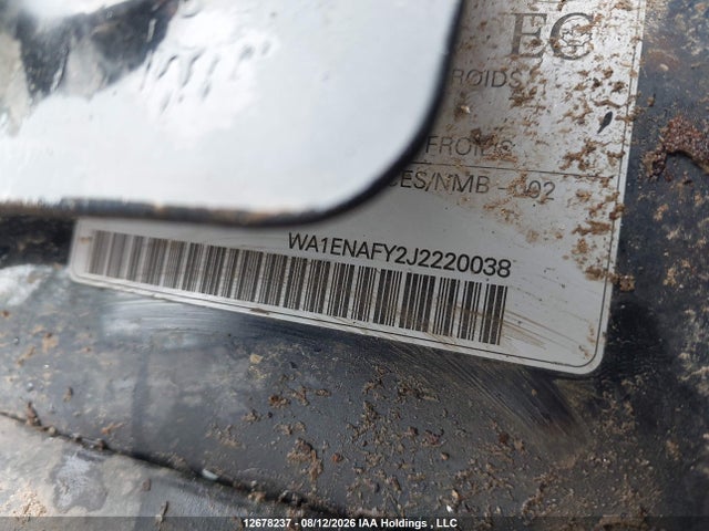 Aukcja sprzedaży 2018 Audi Q5 Progressiv S-line, vin: WA1ENAFY2J2220038, numer aukcji: 12678237