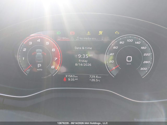 2024 Audi S5 Premium მანქანა იყიდება აუქციონზე, vin: WAUA4CF54RA010676, აუქციონის ნომერი: 12678239