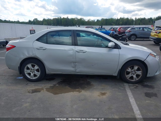 2T1BURHE2GC689587 Toyota COROLLA LE