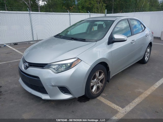 2T1BURHE2GC689587 Toyota COROLLA LE