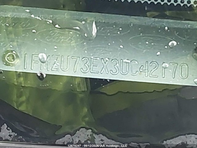 12678247 :رقم المزاد ، 1FMZU73EX3UC42170 vin ، 2003 Ford Explorer Nbx/xlt مزاد بيع