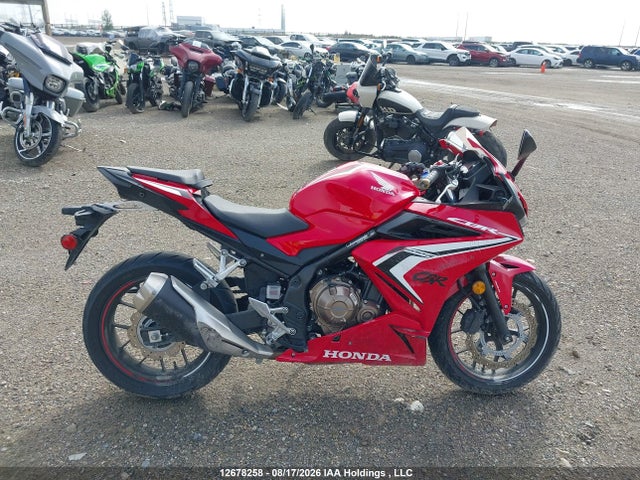 12678258 :رقم المزاد ، MLHPC6266K5000162 vin ، 2019 Honda Cbr500 Ra مزاد بيع