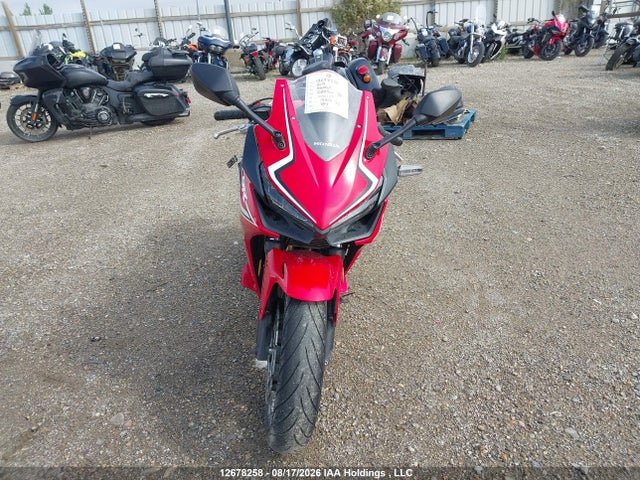 12678258 :رقم المزاد ، MLHPC6266K5000162 vin ، 2019 Honda Cbr500 Ra مزاد بيع