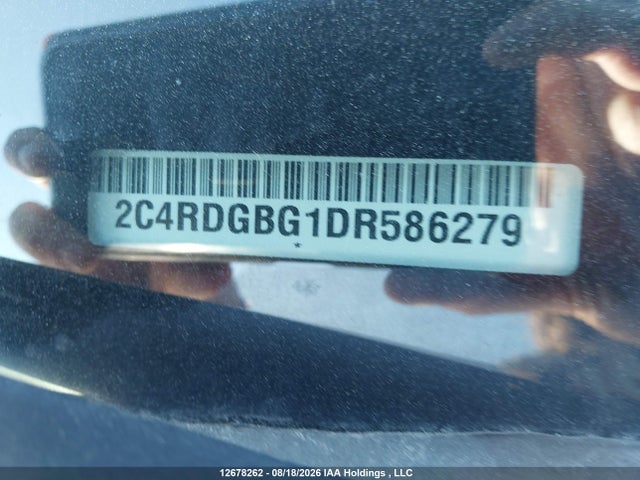 12678262 :رقم المزاد ، 2C4RDGBG1DR586279 vin ، 2013 Dodge Grand Caravan Se/sxt مزاد بيع