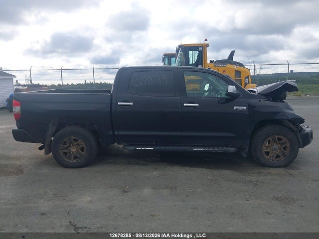 12678285 :رقم المزاد ، 5TFAY5F15GX548829 vin ، 2016 Toyota Tundra Platinum 5.7l V8 مزاد بيع