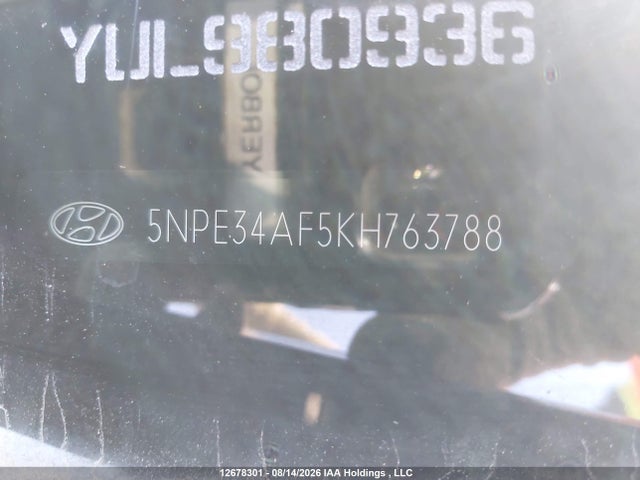 Hyundai Sonata Preferred 2019 5NPE34AF5KH763788 Image 20