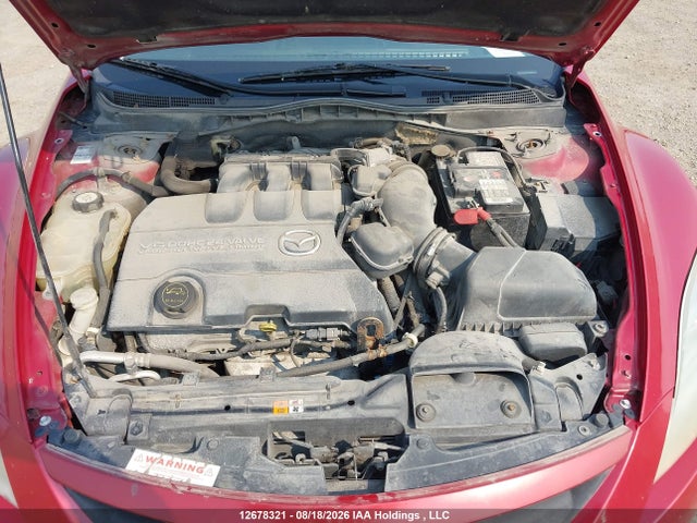 2010 Mazda 6 S მანქანა იყიდება აუქციონზე, vin: 1YVHZ8BB3A5M36538, აუქციონის ნომერი: 12678321