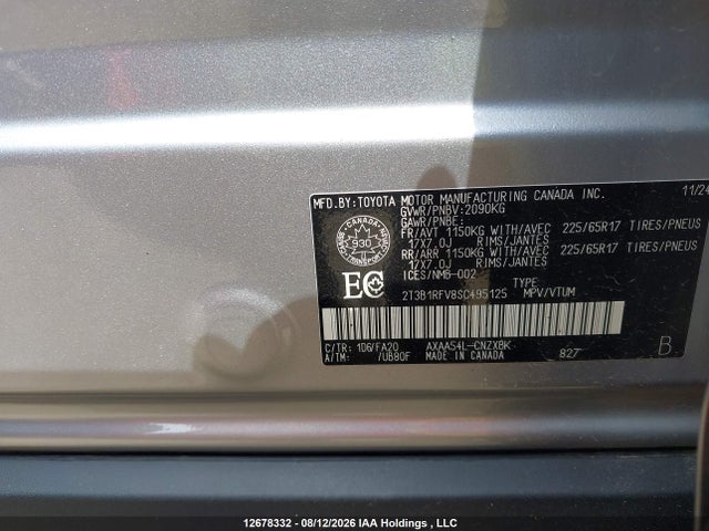 Toyota RAV4 LE 2025 2T3B1RFV8SC495125 Image 18