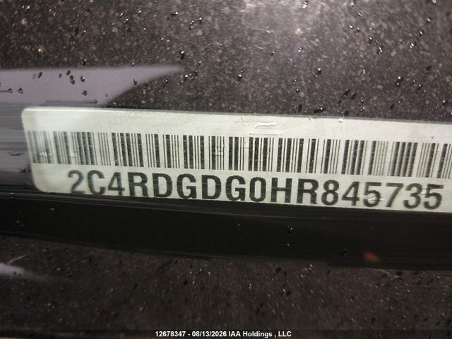 Dodge Grand Caravan Crew 2017 2C4RDGDG0HR845735 Image 20
