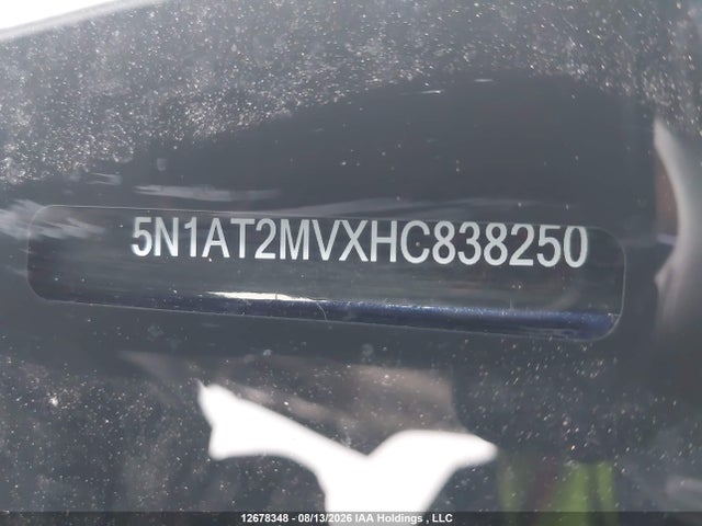 Продажа на аукционе авто 2017 Nissan Rogue S/sl Platinum/sv, vin: 5N1AT2MVXHC838250, номер лота: 12678348