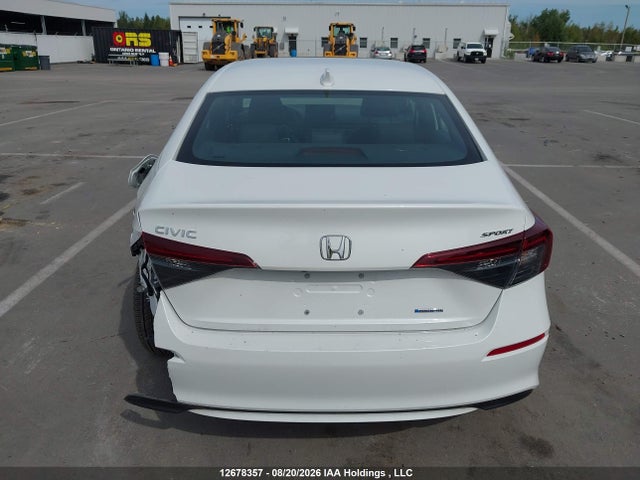 2HGFE4F86SH001153 Honda Civic Sport Hybrid/sport Touring Hybrid