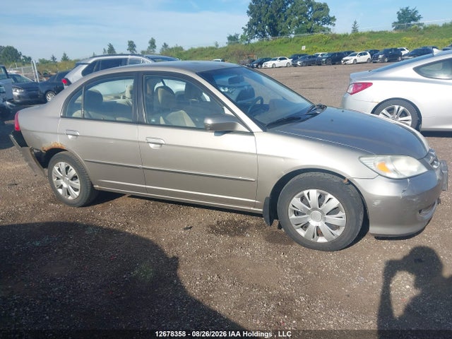 2004 Honda Civic Lx მანქანა იყიდება აუქციონზე, vin: 2HGES16624H910883, აუქციონის ნომერი: 12678358