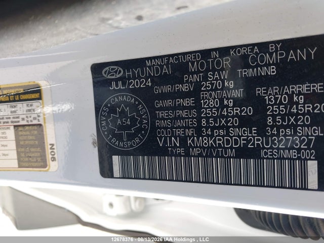 Hyundai Ioniq 5 Preferred Long Range With Ultimate Package 2024 KM8KRDDF2RU327327 Image 9