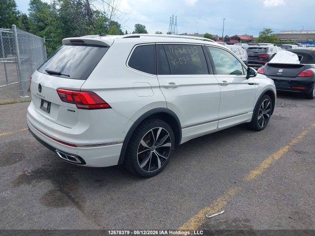 3VV4B7AX6RM037386 Volkswagen Tiguan Sel R-line Black