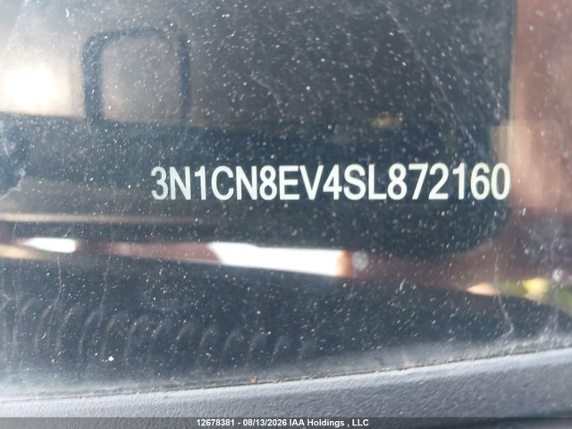 Продаж на аукціоні авто 2025 Nissan Versa Sv, vin: 3N1CN8EV4SL872160, номер лоту: 12678381