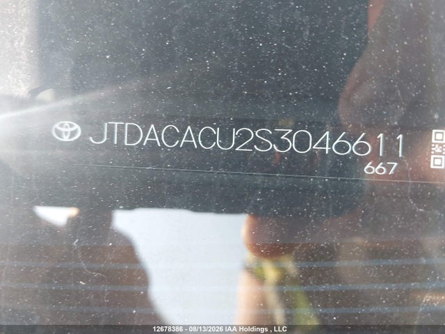 Продаж на аукціоні авто 2025 Toyota Prius Plug-in Hybrid Se, vin: JTDACACU2S3046611, номер лоту: 12678386