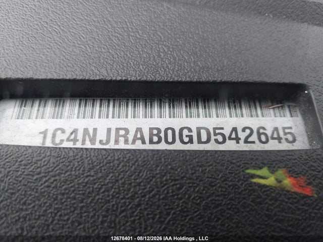 1C4NJRAB0GD542645 Jeep Patriot Sport/north