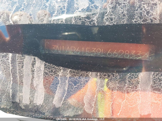 12678406 :رقم المزاد ، 3N1AB61E39L662833 vin ، 2009 Nissan Sentra 2.0/2.0s/2.0sl مزاد بيع