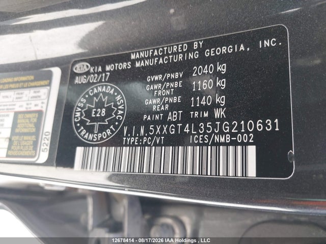 KIA Optima Lx/lx+ 2018 5XXGT4L35JG210631 Image 18