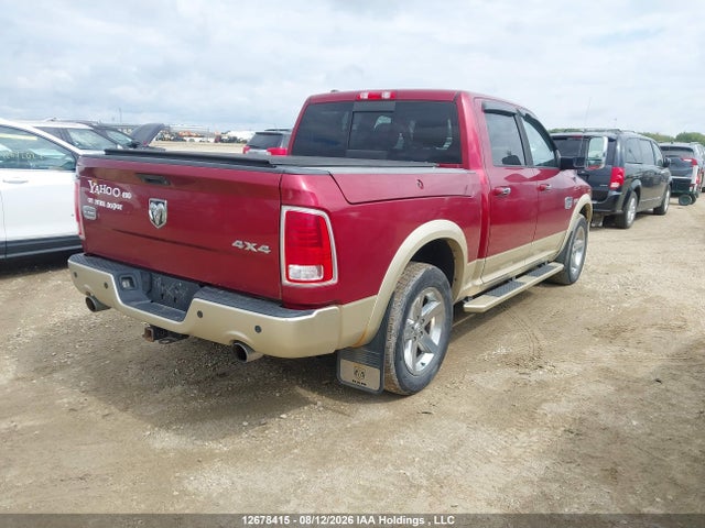 12678415 :رقم المزاد ، 1C6RR7PT1DS607922 vin ، 2013 Ram 1500 Longhorn مزاد بيع