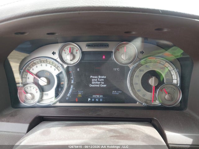 12678415 :رقم المزاد ، 1C6RR7PT1DS607922 vin ، 2013 Ram 1500 Longhorn مزاد بيع