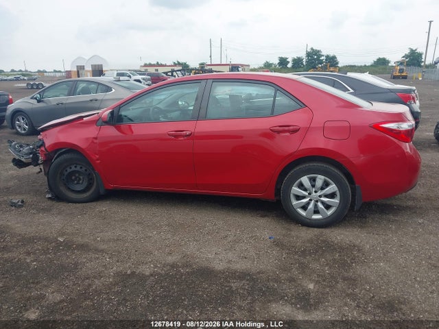 12678419 :رقم المزاد ، 2T1BURHE2FC437689 vin ، 2015 Toyota Corolla L/le/le Pls/prm/s/s Pls مزاد بيع