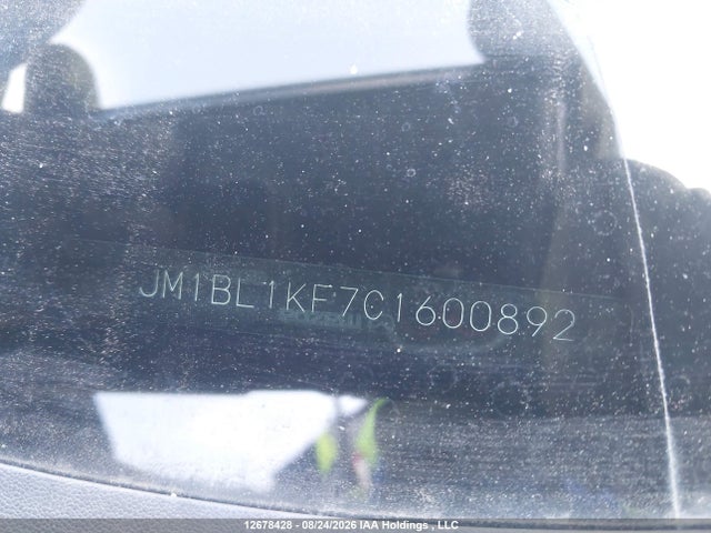 Aukcja sprzedaży 2012 Mazda Mazda3 Gx, vin: JM1BL1KF7C1600892, numer aukcji: 12678428