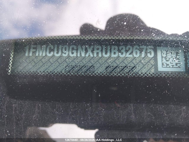 1FMCU9GNXRUB32675 Ford Escape Active