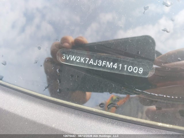 Aukcja sprzedaży 2015 Volkswagen Jetta, vin: 3VW2K7AJ3FM411009, numer aukcji: 12678442
