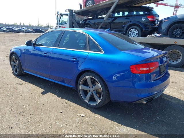Продаж на аукціоні авто 2015 Audi S4 3.0t Technik/3.0t Technik Plus, vin: WAUFGCFL6FA049180, номер лоту: 12678448