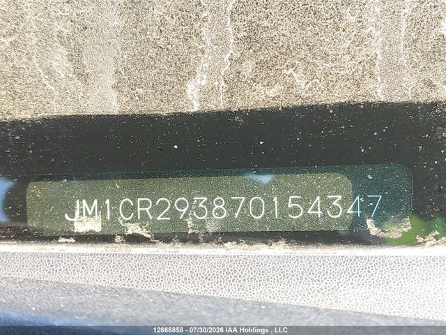 12668858 :رقم المزاد ، JM1CR293870154347 vin ، 2007 Mazda Mazda5 Gt مزاد بيع