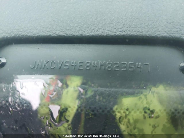 12678482 :رقم المزاد ، JNKCV54E84M823547 vin ، 2004 Infiniti G35 مزاد بيع