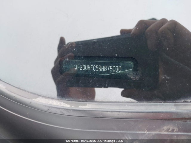 JF2GUHFC5RH875030 Subaru Crosstrek Onyx