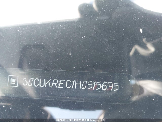 3GCUKREC1HG515695 Chevrolet Silverado K1500 Lt