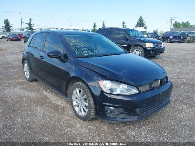 2015 Volkswagen Golf Tdi მანქანა იყიდება აუქციონზე, vin: 3VWRA7AU1FM017181, აუქციონის ნომერი: 12678505