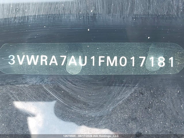 Aukcja sprzedaży 2015 Volkswagen Golf Tdi, vin: 3VWRA7AU1FM017181, numer aukcji: 12678505