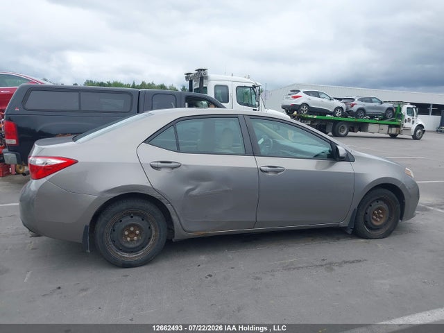 12662493 :رقم المزاد ، 2T1BURHE2FC345661 vin ، 2015 Toyota Corolla Le مزاد بيع