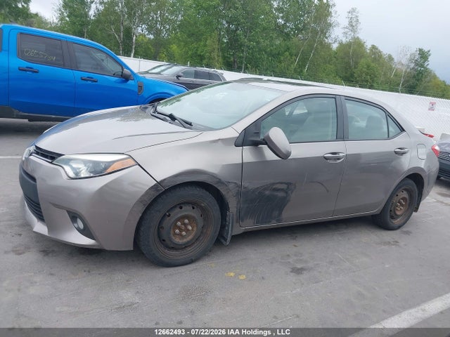 12662493 :رقم المزاد ، 2T1BURHE2FC345661 vin ، 2015 Toyota Corolla Le مزاد بيع