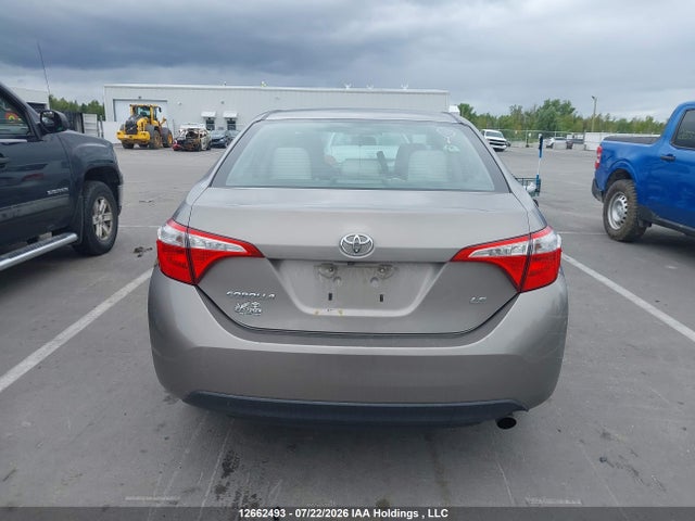 12662493 :رقم المزاد ، 2T1BURHE2FC345661 vin ، 2015 Toyota Corolla Le مزاد بيع