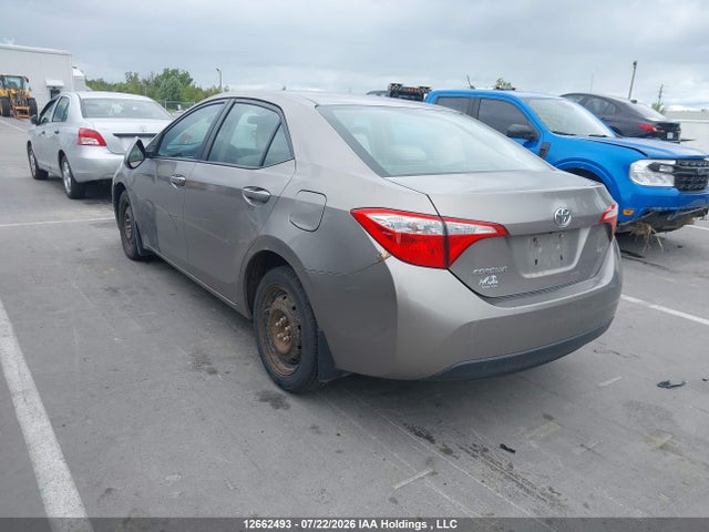 12662493 :رقم المزاد ، 2T1BURHE2FC345661 vin ، 2015 Toyota Corolla Le مزاد بيع