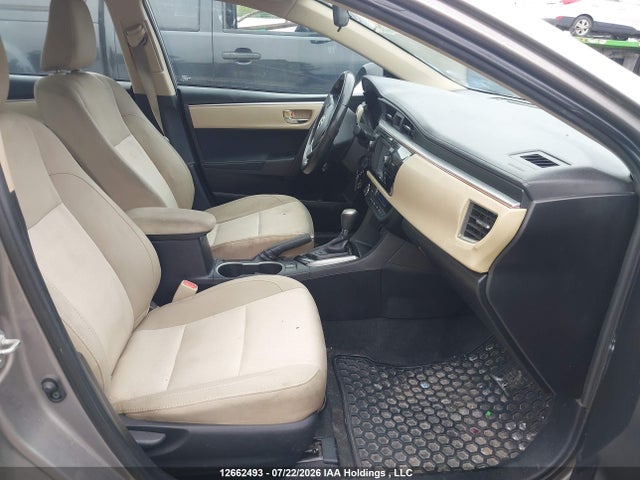 12662493 :رقم المزاد ، 2T1BURHE2FC345661 vin ، 2015 Toyota Corolla Le مزاد بيع