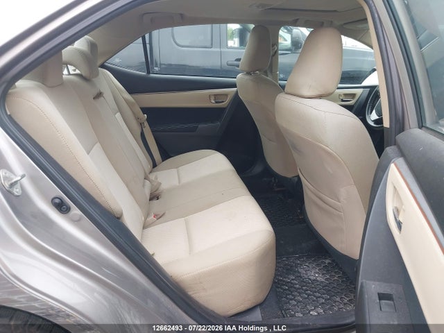 12662493 :رقم المزاد ، 2T1BURHE2FC345661 vin ، 2015 Toyota Corolla Le مزاد بيع