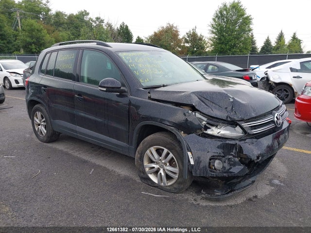 Auction sale of the 2014 Volkswagen Tiguan Comfortline/highline/trendline, vin: WVGJV3AX0EW583012, lot number: 12661382